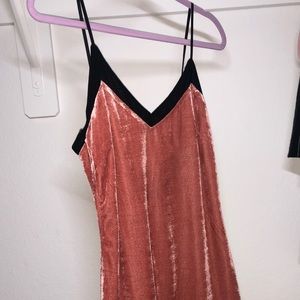 Brand New Volcom velvet dress